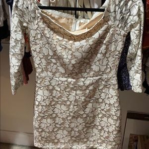 Fitted Off the shoulder dress